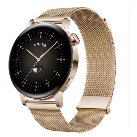 huawei gold smartwatch.